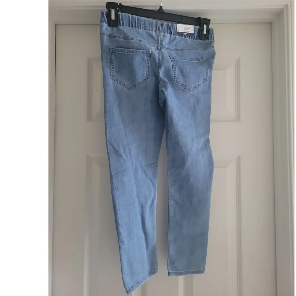 OshKosh B'gosh Girls Light Wash Denim Pull On Jeggings Size 8 NWT
